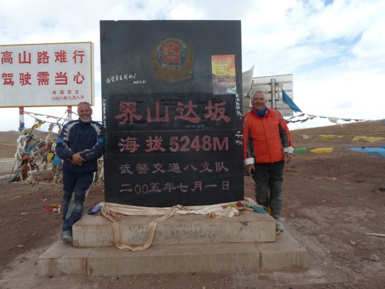 High altitudes in Tibet