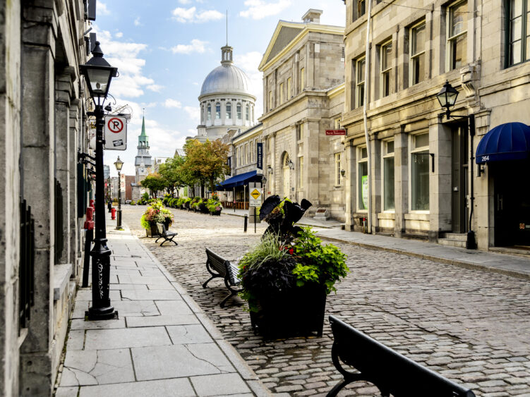 Streets in Old Montreal