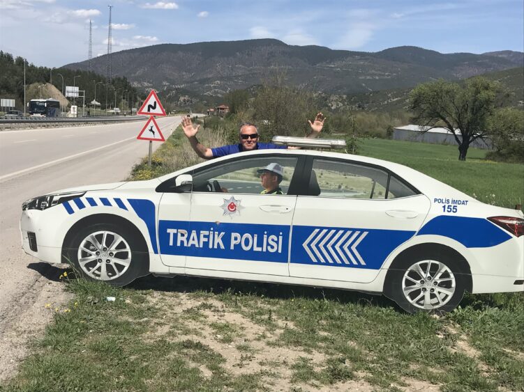Fake police cars!