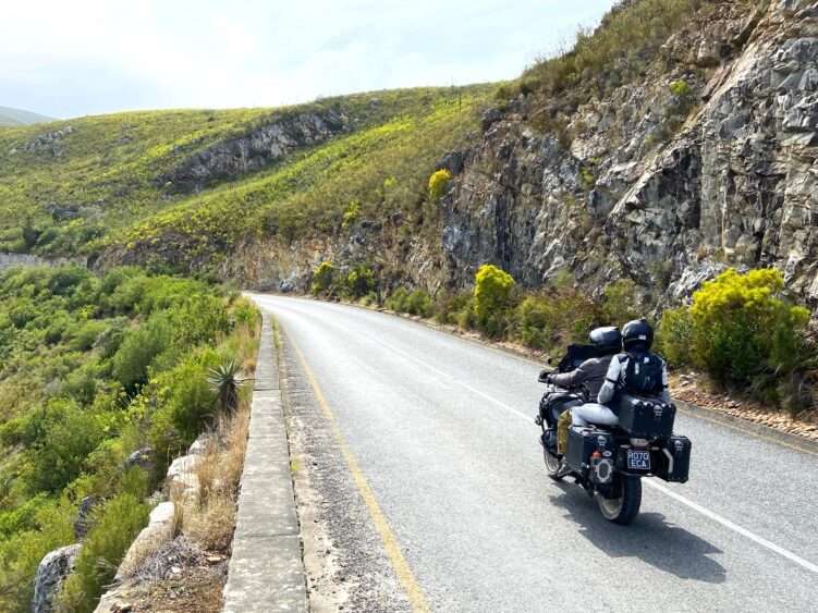 Riding the Tradouw Pass