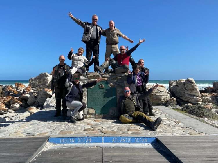 The team at the tip of Africa