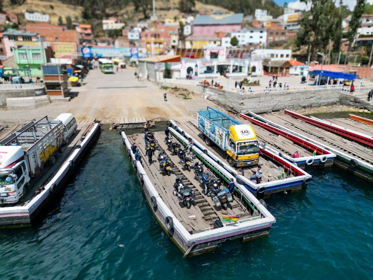 Crossing Lake Titicaca