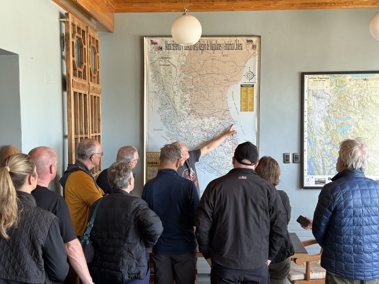 Team Briefing on the next days route